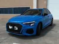 Usado Audi A3 Sportback S-Line 150 CV (110 kW) 2023 Azul Utilitario