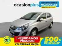 Usado Opel Corsa Expression 75 CV (55 kW) 2015 Plateado Utilitario