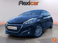 Usado Peugeot 208 Allure 82 CV (60 kW) 2018 Negro Utilitario