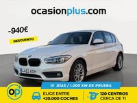 Usado BMW 116 116 CV (85 kW) 2017 Blanco Utilitario