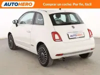 Usado Fiat 500 Lounge 69 CV (50 kW) 2017 Blanco Utilitario