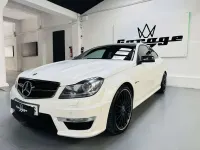 Käytetty Mercedes C63 AMG AMG 457 HP (336 kW) 2011 Valkoinen Coupe - kaksiovinen