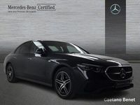 Usado Mercedes E300 AMG line 313 CV (230 kW) 2025 Negro obsidiana