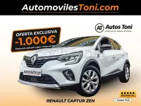 Usado Renault Captur Zen 100 CV (73 kW) 2021 Blanco SUV
