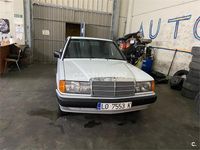 Usado Mercedes 190 109 CV (80 kW) 1991 Blanco Berlina