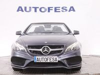 Usado Mercedes E220 AMG line 170 CV (125 kW) 2015 Gris titanio Descapotable