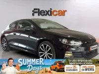 Usado VW Scirocco R-line 125 CV (91 kW) 2017 Negro Coupe