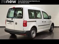 Usado VW Caddy 102 CV (75 kW) 2020 Blanco Monovolumen
