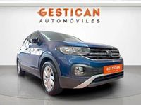 Usado VW T-Cross Advance 110 CV (80 kW) 2022 Azul SUV