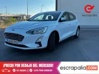 Usado Ford Focus Trend+ 120 CV (88 kW) 2019 Blanco Utilitario