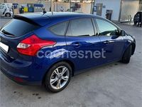 Usado Ford Focus Trend 125 CV (91 kW) 2014 Azul Berlina