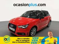 Usado Audi A1 Sportback S-Line 90 CV (66 kW) 2013 Rojo Utilitario