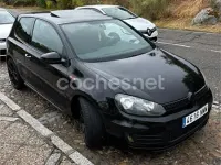 Usado VW Golf VI GTI 210 CV (154 kW) 2009 Negro Utilitario