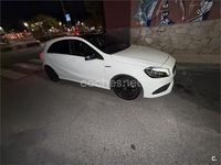 Usado Mercedes A200 AMG line 136 CV (100 kW) 2017 Blanco Berlina