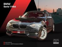 Usado BMW 118 Sport Line 143 CV (105 kW) 2014 Negro Utilitario