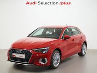 Usado Audi A3 Advanced Plus 116 CV (85 kW) 2023 Rojo tango metalizado Berlina