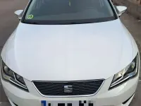 Usado Seat Leon ST Style 105 CV (77 kW) 2015 Blanco Familiar