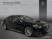 Usado Mercedes S350 286 CV (210 kW) 2022 Negro Berlina