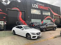 Usado Mercedes C220 170 CV (125 kW) 2017 Blanco Coupe