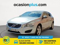Usado Volvo V60 Momentum 163 CV (119 kW) 2011 Gris plata Familiar