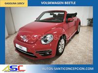 Usado VW Beetle Design 105 CV (77 kW) 2018 Rojo Descapotable