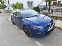 Usado Seat Leon ST FR 150 CV (110 kW) 2020 Azul Familiar