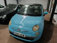 Usado Fiat 500 Lounge 85 CV (62 kW) 2011 Azul Berlina