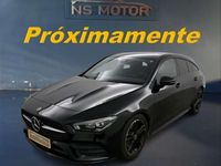 Usado Mercedes CLA200 Shooting Brake 150 CV (110 kW) 2021 Negro Familiar