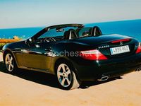 Usado Mercedes SLK200 184 CV (135 kW) 2011 Negro Descapotable