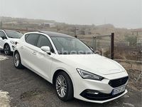 Usado Seat Leon XCELLENCE 130 CV (95 kW) 2021 Blanco Berlina