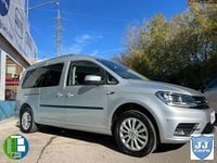 Usado VW Caddy Maxi Trendline 110 CV (80 kW) 2018 Gris / plata Monovolumen