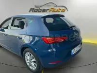 Usado Seat Leon Style 150 CV (110 kW) 2017 Azul Berlina