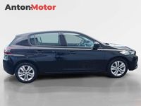 Usado Peugeot 308 Active 130 CV (95 kW) 2021 Negro Berlina