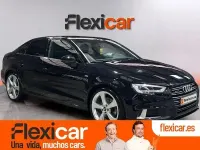 Usado Audi A3 Design 184 CV (135 kW) 2018 Negro Berlina