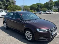 Usado Audi A3 Attraction 105 CV (77 kW) 2014 Granate Berlina