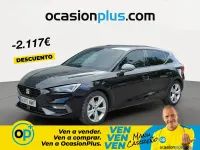 Usado Seat Leon FR 150 CV (110 kW) 2024 Negro Berlina
