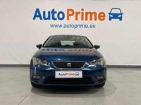 Usado Seat Leon Style 110 CV (80 kW) 2015 Azul Berlina
