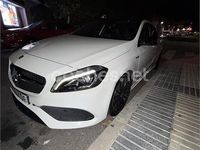 Usado Mercedes A200 AMG line 136 CV (100 kW) 2017 Blanco Berlina