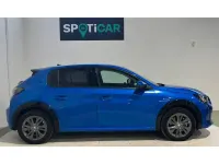 Usado Peugeot e-208 Allure 100 kW (136 CV) 2021 Azul Utilitario
