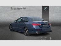 Usado Mercedes C220 AMG line 200 CV (147 kW) 2025 Azul sodalita metalizado Berlina