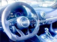 Usado Audi A3 150 CV (110 kW) 2017 Negro Berlina