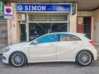 Usado Mercedes A180 AMG line 109 CV (80 kW) 2014 Blanco Utilitario