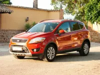 Usado Ford Kuga Trend 140 CV (102 kW) 2010 Naranja SUV