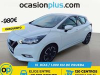Usado Nissan Micra Acenta 92 CV (67 kW) 2021 Blanco Utilitario