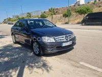 Usado Mercedes C180 Avantgarde 156 CV (114 kW) 2009 Negro Berlina