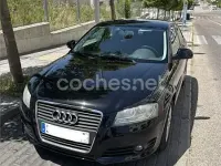 Usado Audi A3 Ambiente 105 CV (77 kW) 2009 Negro Utilitario
