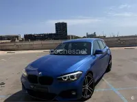 Usado BMW 118 150 CV (110 kW) 2017 Azul Utilitario