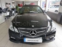 Usado Mercedes E200 Elegance 184 CV (135 kW) 2010 Negro Descapotable