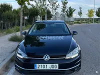 Usado VW Golf VII Advance 125 CV (91 kW) 2017 Negro Berlina