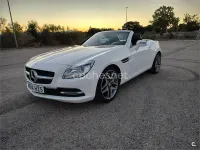 Usado Mercedes SLK200 184 CV (135 kW) 2014 Blanco Descapotable
